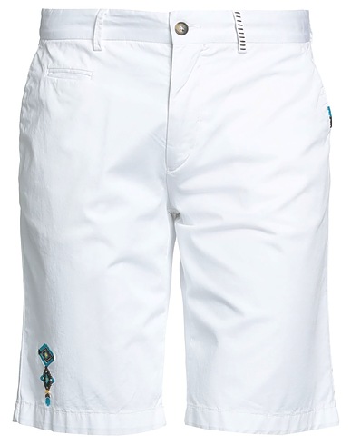 ALTEA Shorts & Bermuda White 97% Cotton, 3% Elastane