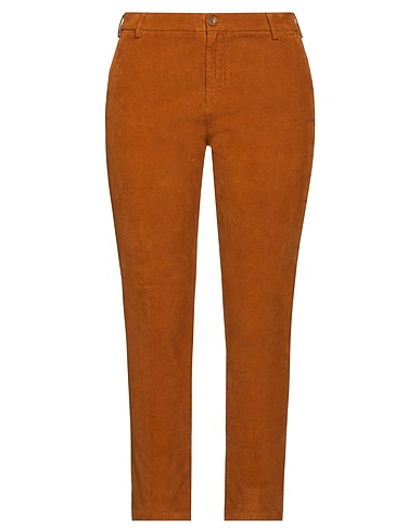 40WEFT Casual trouser Camel 97% Cotton, 3% Elastane