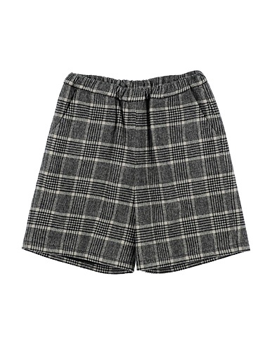 DOUUOD Shorts & Bermudas Schwarz 45% Acryl, 30% Polyester, 20% Wolle, 5% Andere Fasern