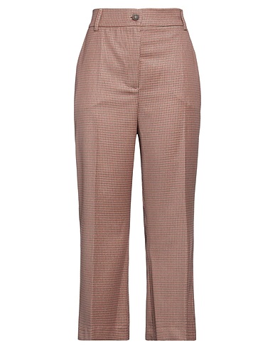 RUE•8ISQUIT Pantalone Ruggine 63% Poliestere, 34% Viscosa, 2% Elastan, 1% Fibra di metallo