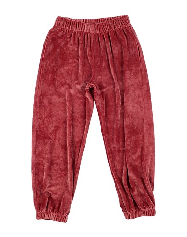 CAFFÉ D'ORZO Casual trouser Antique rose 92% Polyester, 8% Elastane