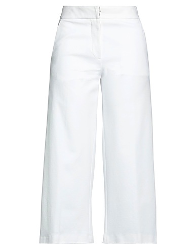 LIVIANA CONTI Pantalone Bianco 68% Viscosa, 27% Poliammide, 5% Elastan