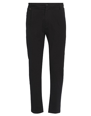 GOLDEN CRAFT 1957 Casual trouser Black 98% Cotton, 2% Elastane