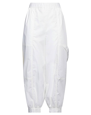 CIRCUS HOTEL Casual pants White 100% Cotton