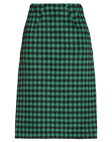 N°21 Midi skirt Green 40% Acrylic, 30% Polyester, 22% Wool, 5% Polyamide, 3% Other Fibres