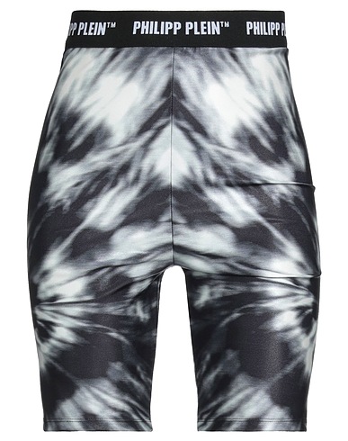 PHILIPP PLEIN Leggings Nero 90% Poliestere, 10% Elastan