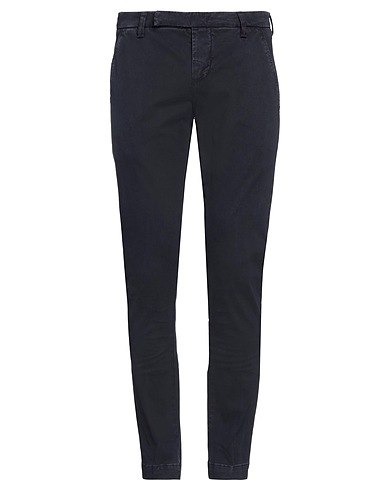 ENTRE AMIS Casual pants Midnight blue 97% Cotton, 3% Elastane