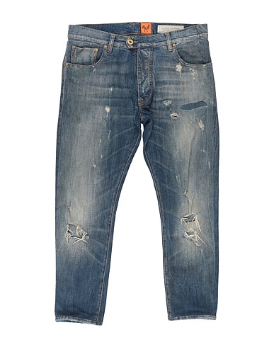 GOOD GENES Denim trousers Blue 98% Cotton, 2% Elastane