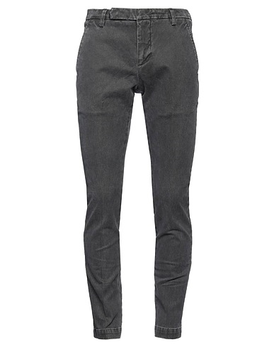 ENTRE AMIS Casual pants Lead 97% Cotton, 3% Elastane