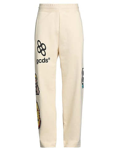 GCDS Casual pants Beige 100% Cotton