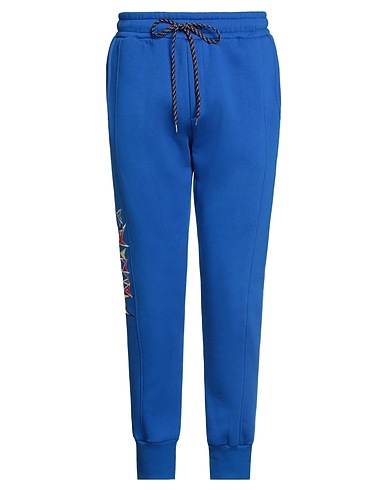 MAUNA KEA Casual trouser Bright blue 100% Viscose