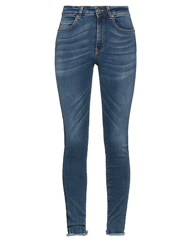 GAëLLE Paris Denim trousers Blue 98% Cotton, 2% Elastane