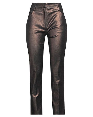 TRUE ROYAL Casual trouser Bronze 97% Cotton, 3% Elastane