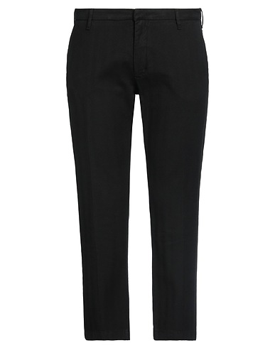 ENTRE AMIS Casual trouser Black 98% Cotton, 2% Elastane