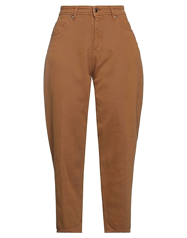 TRUE NYC® Denim pants Camel 98% Cotton, 2% Elastane