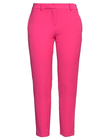 SIMONA CORSELLINI Casual trouser Fuchsia 94% Polyester, 6% Elastane