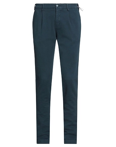 MASON'S Casual trouser Midnight blue 98% Cotton, 2% Elastane