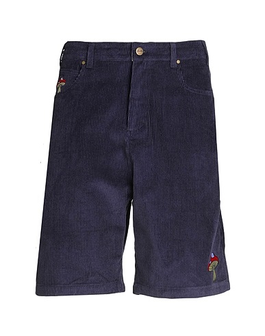 BUTTER GOODS Shorts & Bermuda Mushroom Corduroy Shorts
 Navy blue 100% Cotton