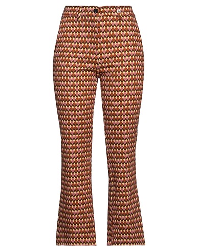 MYTHS Pantalone Marrone 97% Cotone, 3% Elastan