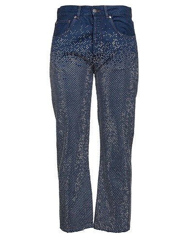 CIRCUS HOTEL Denim pants Blue 100% Cotton