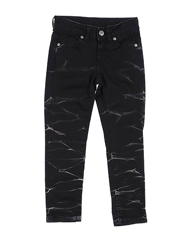 PLEASE Casual pants Black 98% Cotton, 2% Elastane