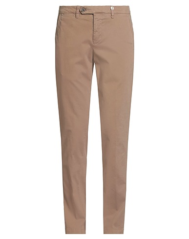 MYTHS Casual trouser Light brown 69% Modal, 28% Cotton, 3% Elastane