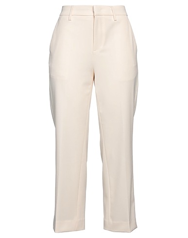 DONDUP Pantalone Avorio 53% Poliestere, 43% Lana Vergine, 4% Elastan