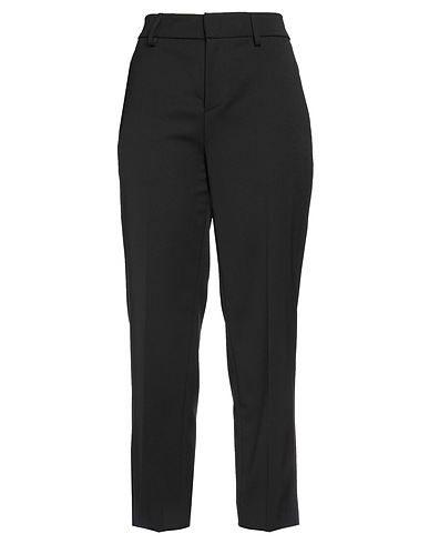 DONDUP Pantalone Nero 53% Poliestere, 43% Lana Vergine, 4% Elastan