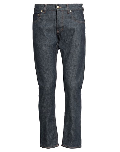 ENTRE AMIS Denim pants Blue 99% Cotton, 1% Polyurethane