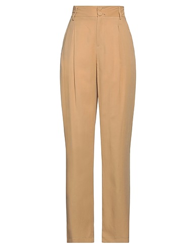 BLUGIRL Casual pants Sand 80% Viscose, 20% Linen
