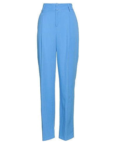 BLUGIRL Pantalón Azul profundo 80% Viscosa, 20% Lino