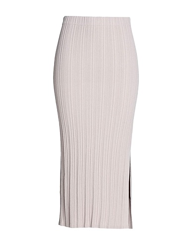 & OTHER STORIES Midi skirt Khaki 47% Polyamide, 40% Cotton, 13% Linen