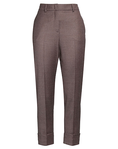 PESERICO Pantalone Khaki 98% Lana Vergine, 1% Poliammide, 1% Fibra di metallo