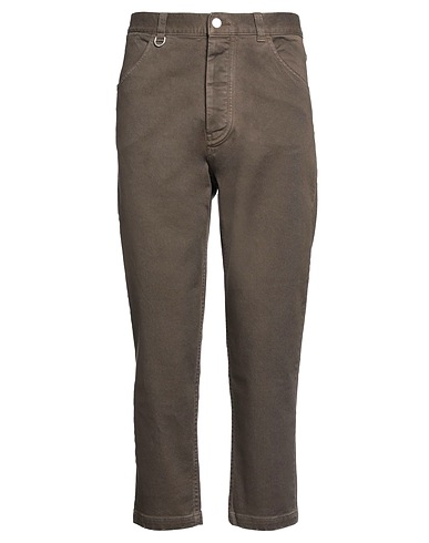 PAOLO PECORA Jeans Khaki 98% Baumwolle, 2% Elastan