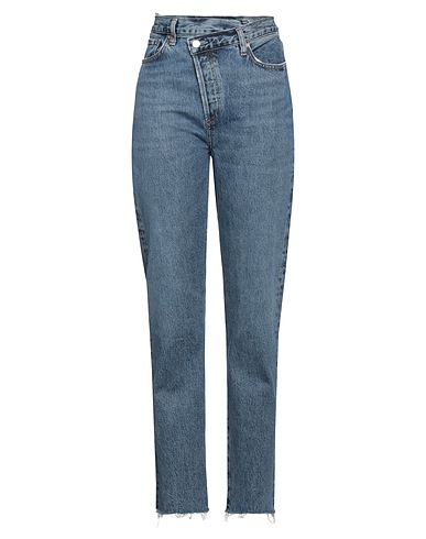 AGOLDE Denim trousers Blue 100% Organic cotton