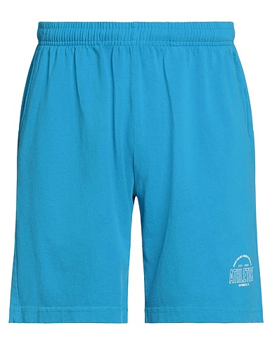 SPORTY & RICH Shorts & Bermuda Azure 100% Cotton