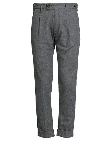 MESSAGERIE Pantalone Grigio 65% Lana, 30% Poliestere, 5% Altre Fibre