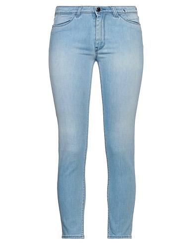 RE_HASH Denim pants Blue 92% Cotton, 6% Elastomultiester, 2% Elastane