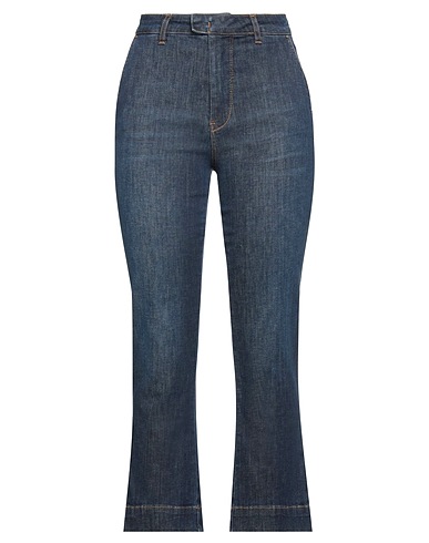 RE_HASH Denim trousers Blue 97% Cotton, 3% Elastane