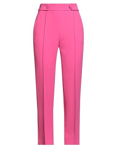 ERMANNO SCERVINO Casual trouser Fuchsia 52% Viscose, 48% Acetate
