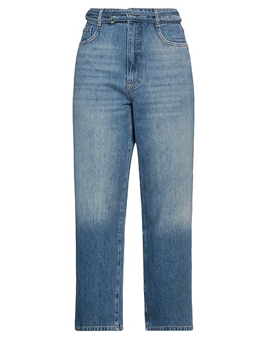 PATRIZIA PEPE Denim trousers Blue 100% Cotton