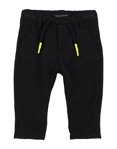 DANIELE ALESSANDRINI Casual trouser Black 82% Polyester, 15% Viscose, 3% Elastane
