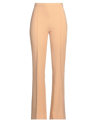 ELISABETTA FRANCHI Pantalone Cammello 96% Poliestere, 4% Elastan