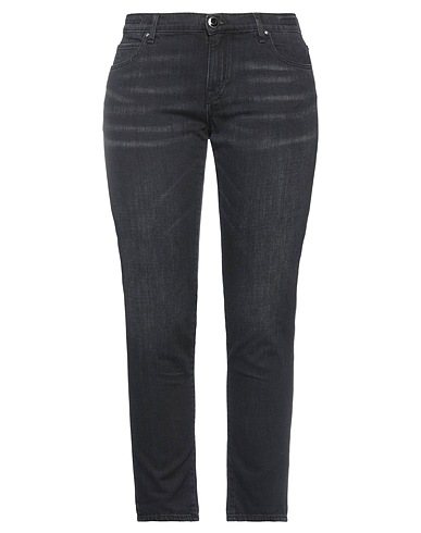 JACOB COHЁN Denim trousers Black 100% Cotton