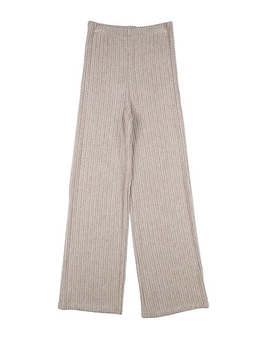 FUN & FUN Casual pants Beige 48% Viscose, 25% Polyester, 24% Polyamide, 3% Elastane