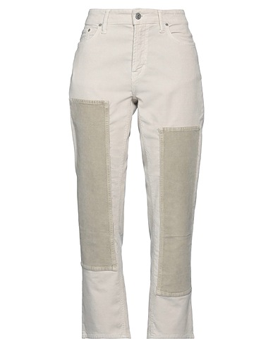 DEPARTMENT 5 Casual pants Cream 97% Cotton, 3% Elastane