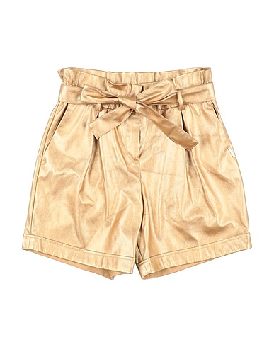 LIU •JO Shorts & Bermuda Gold 100% Polyester