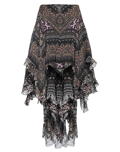 ETRO Mini skirt Black 100% Silk