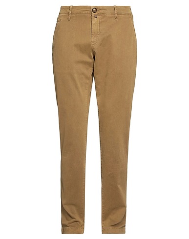 JACOB COHЁN Casual trouser Khaki 98% Cotton, 2% Elastane, Polyester