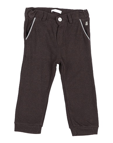 NANÁN Casual trouser Dark brown 50% Cotton, 50% Acrylic